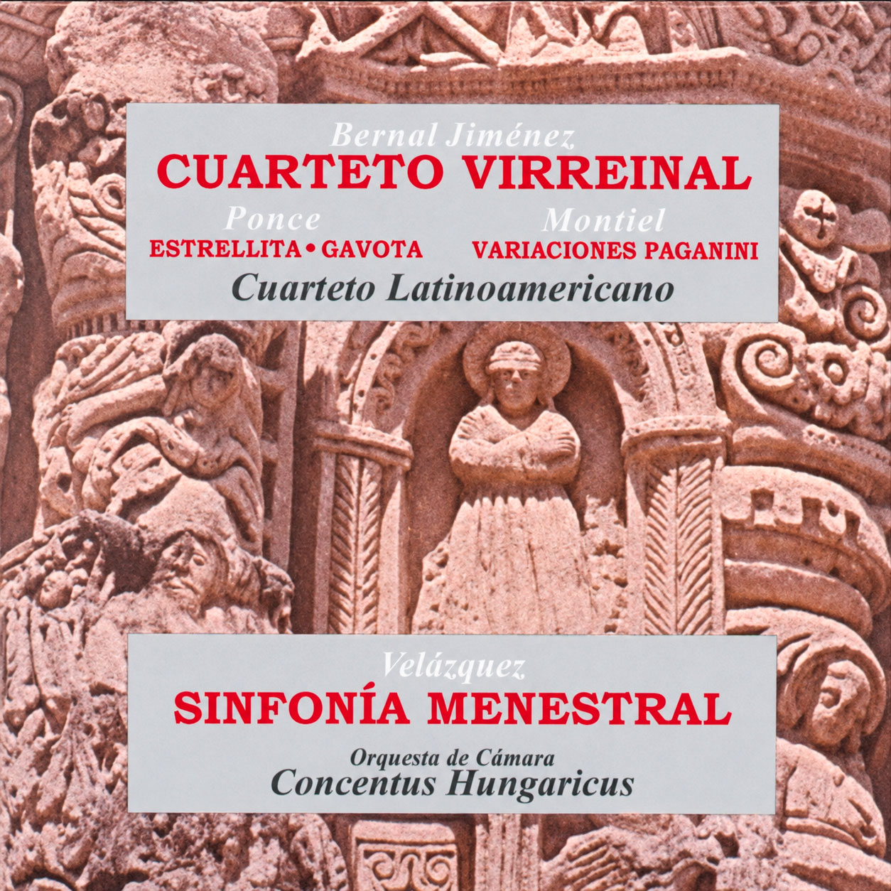 Cuarteto Virreinal – Sinfonía Menestral, Cuarteto Latinoamericano y Concentus Hungaricus